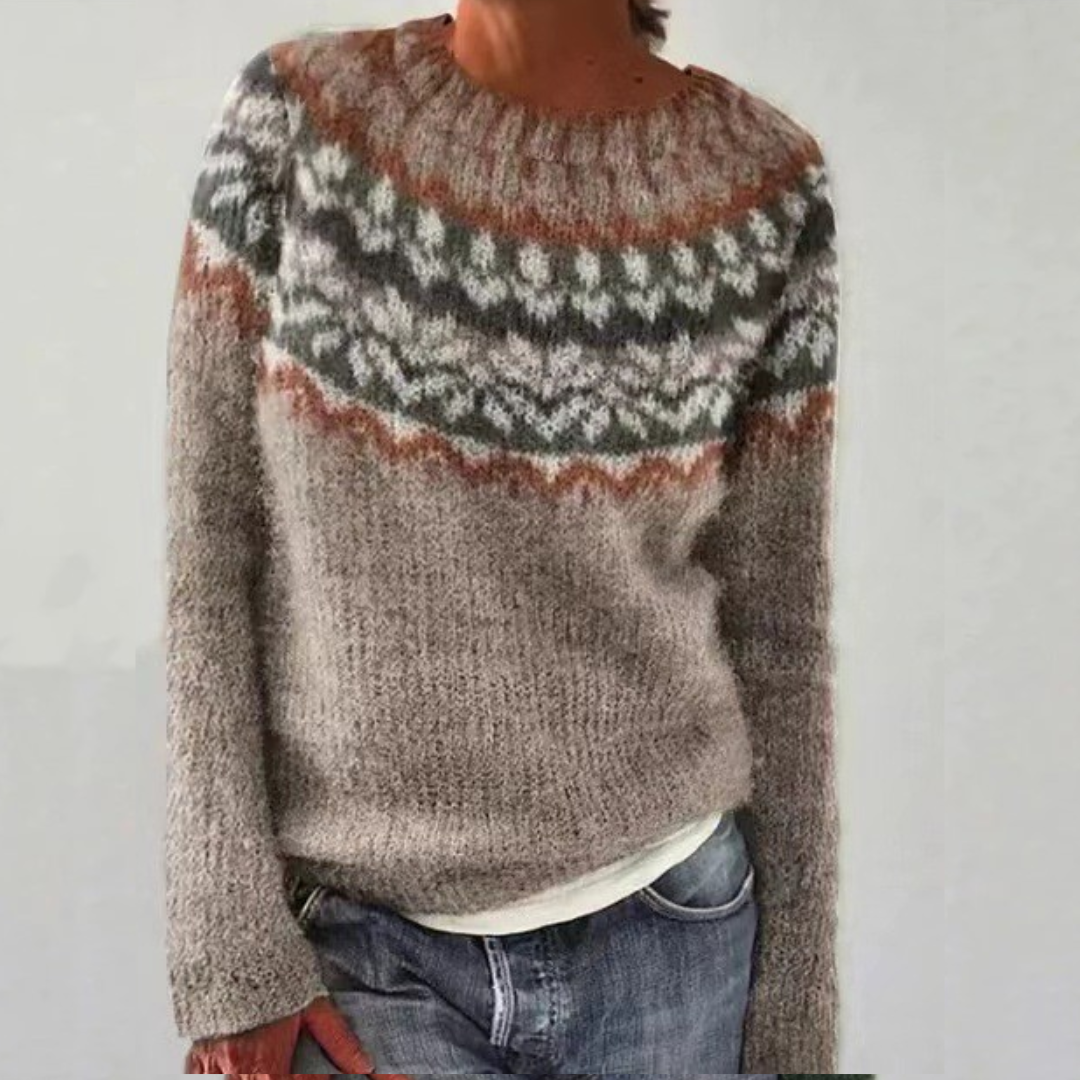 Isobel – Rustic Charm Sweater
