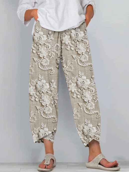 Marien – Casual Patterned Pants