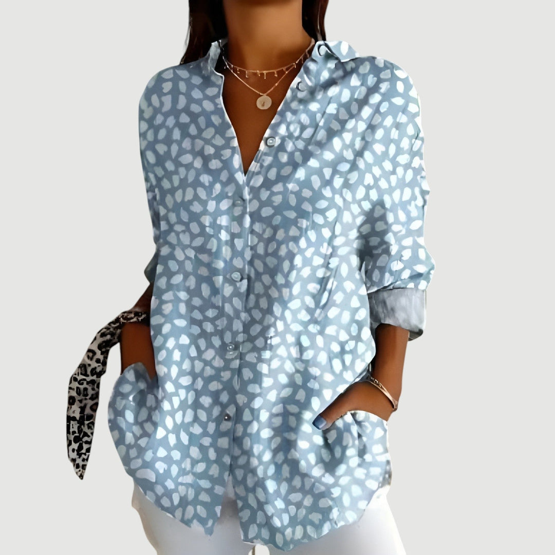 Salvie – Soft Sky Shirt Blouse