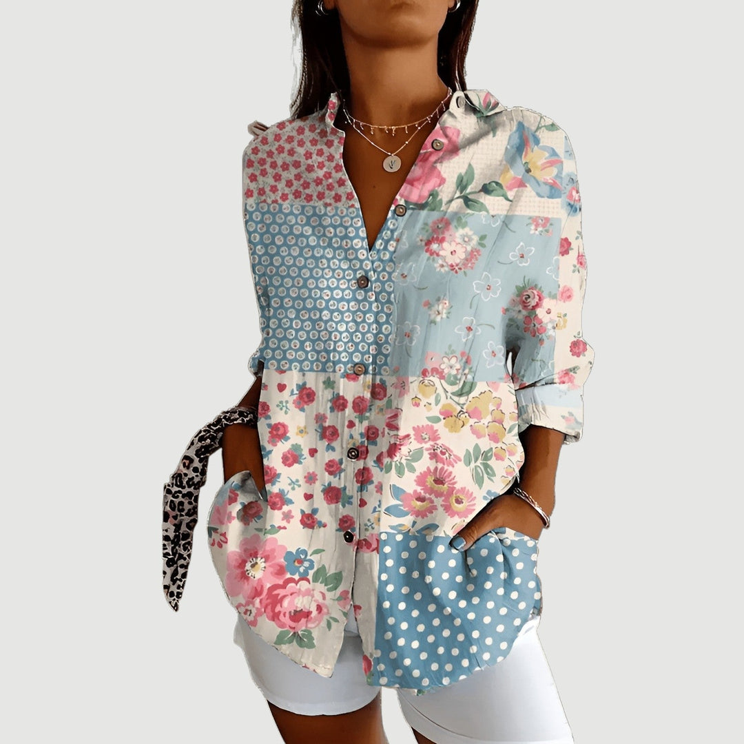 Wendie – Vintage Charm Shirt Blouse