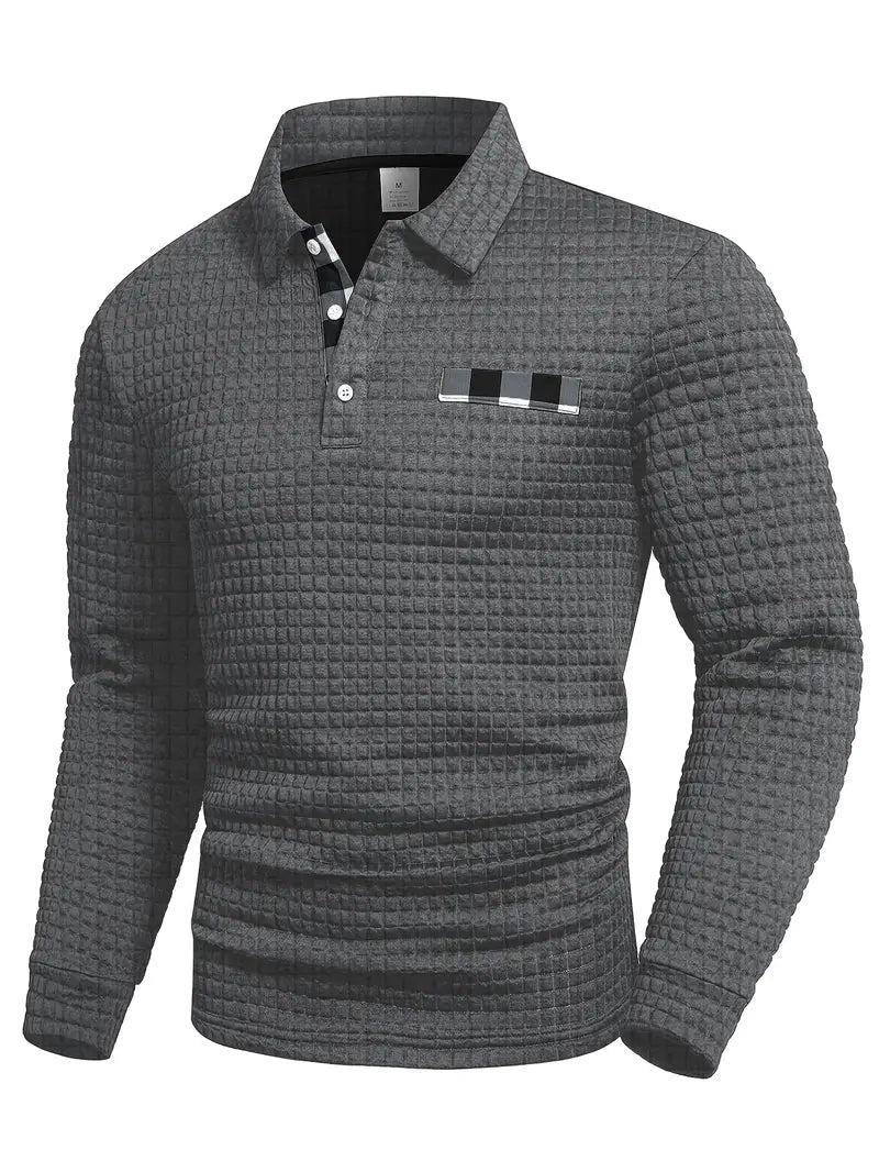 Brad - Textured Luxe Polo