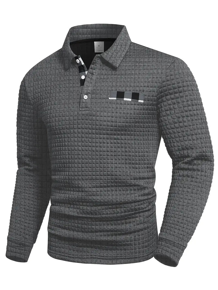 Brad - Textured Luxe Polo