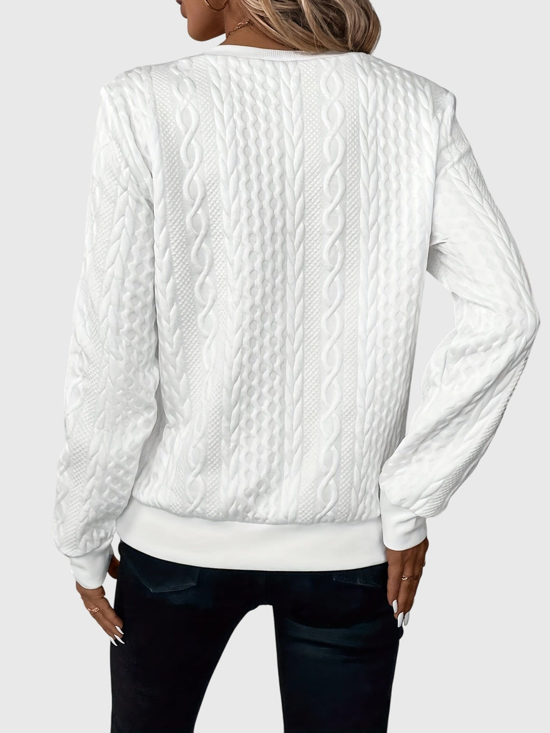 Cathie – Luxe Zip Sweater