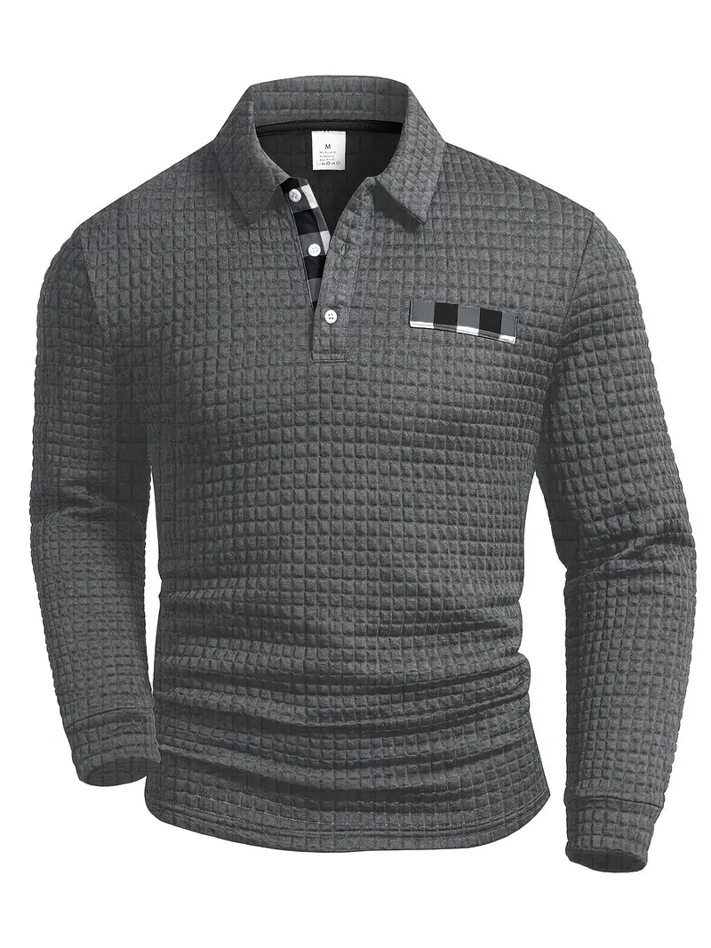 Brad - Textured Luxe Polo