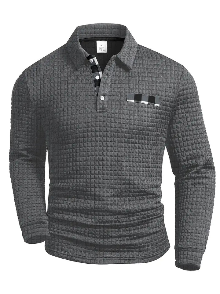 Brad - Textured Luxe Polo