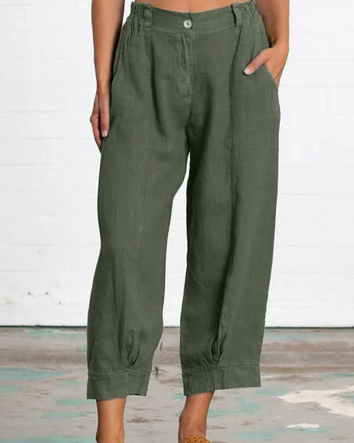Tina - Stylish Wide-Leg Capris