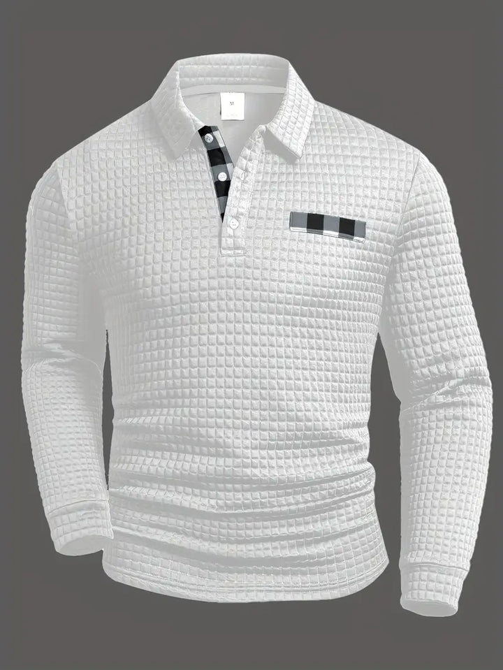 Brad - Textured Luxe Polo
