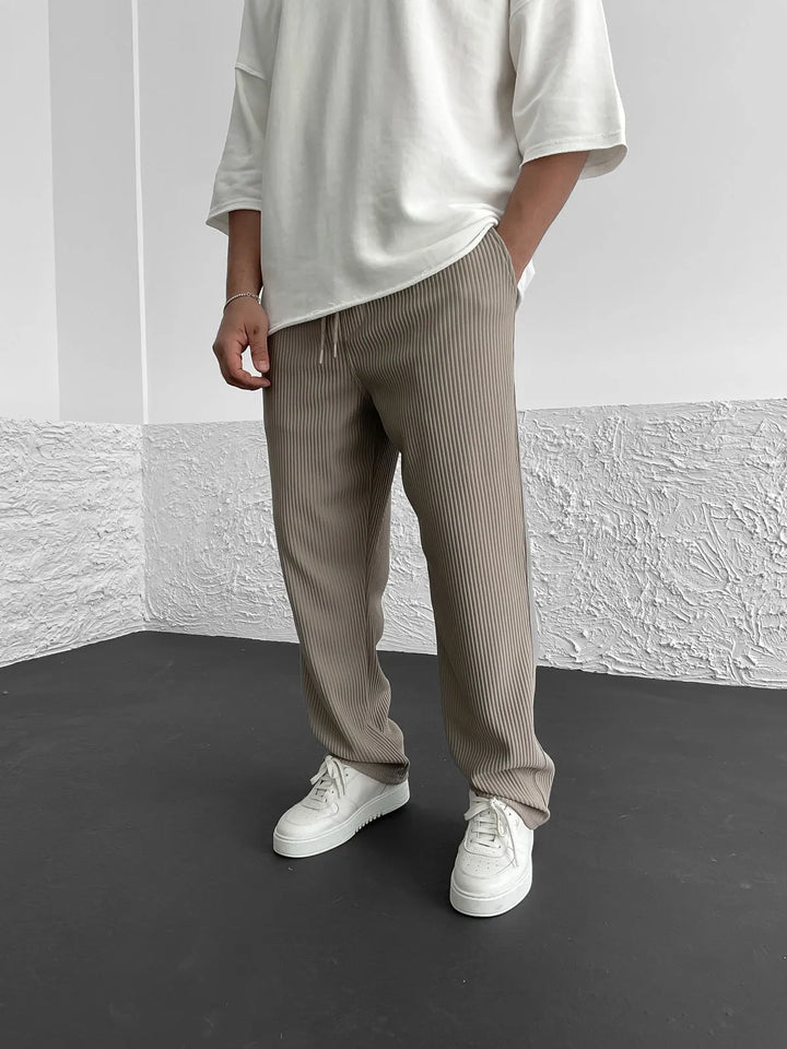 Ariel - Elegant Ribbed Pants