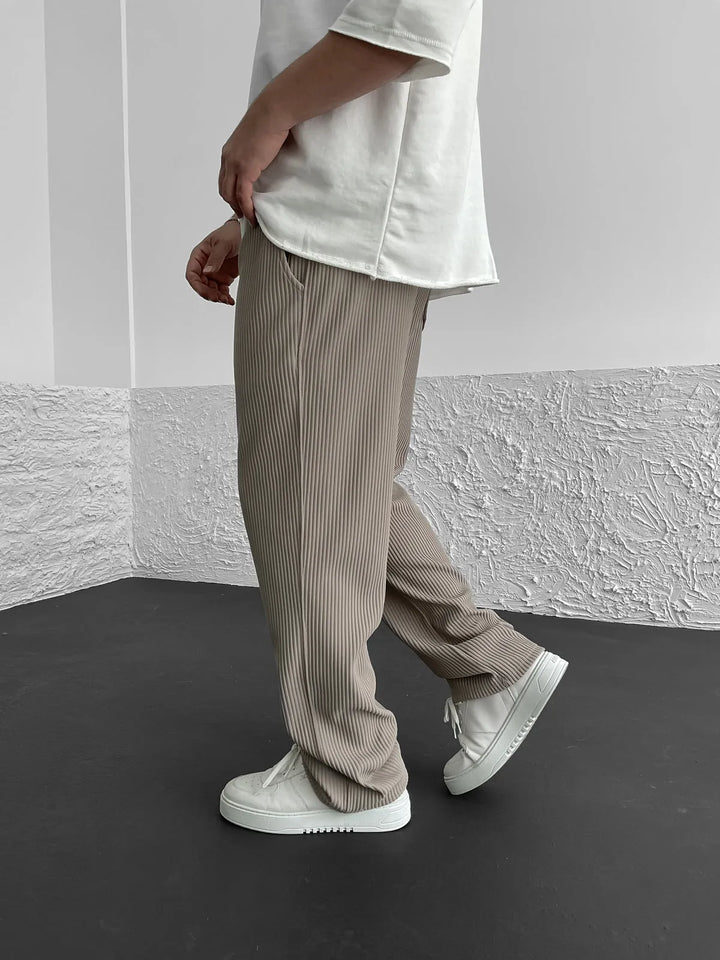Ariel - Elegant Ribbed Pants
