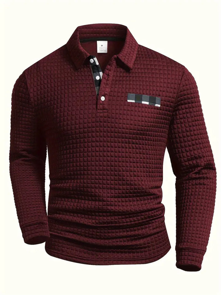 Brad - Textured Luxe Polo