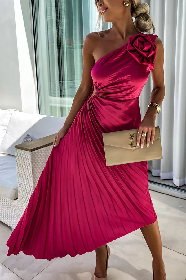 Evie - Elegant Asymmetric Party Dress