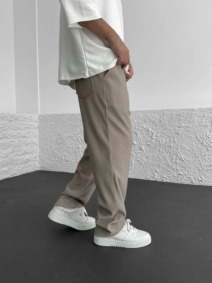 Ariel - Elegant Ribbed Pants