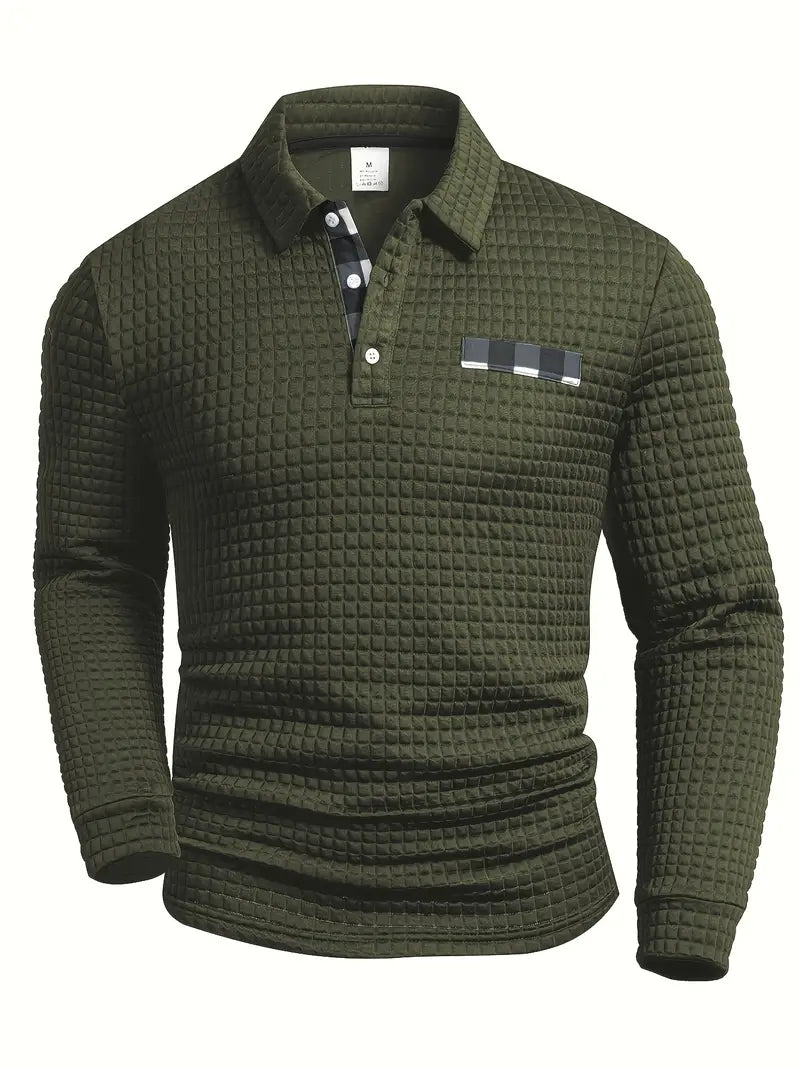 Brad - Textured Luxe Polo