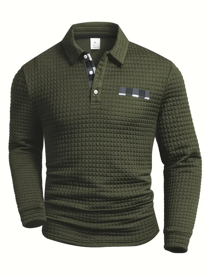 Brad - Textured Luxe Polo