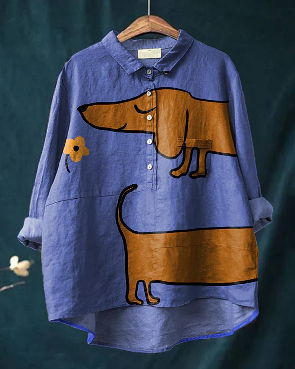 Nian – Chic Doxie Bloom Shirt