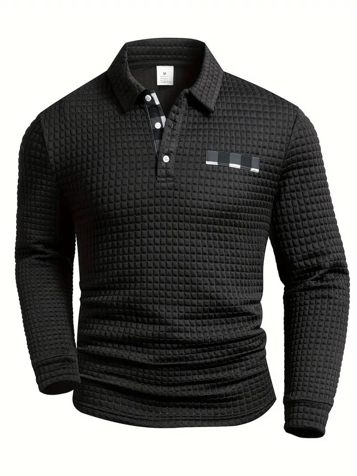 Brad - Textured Luxe Polo