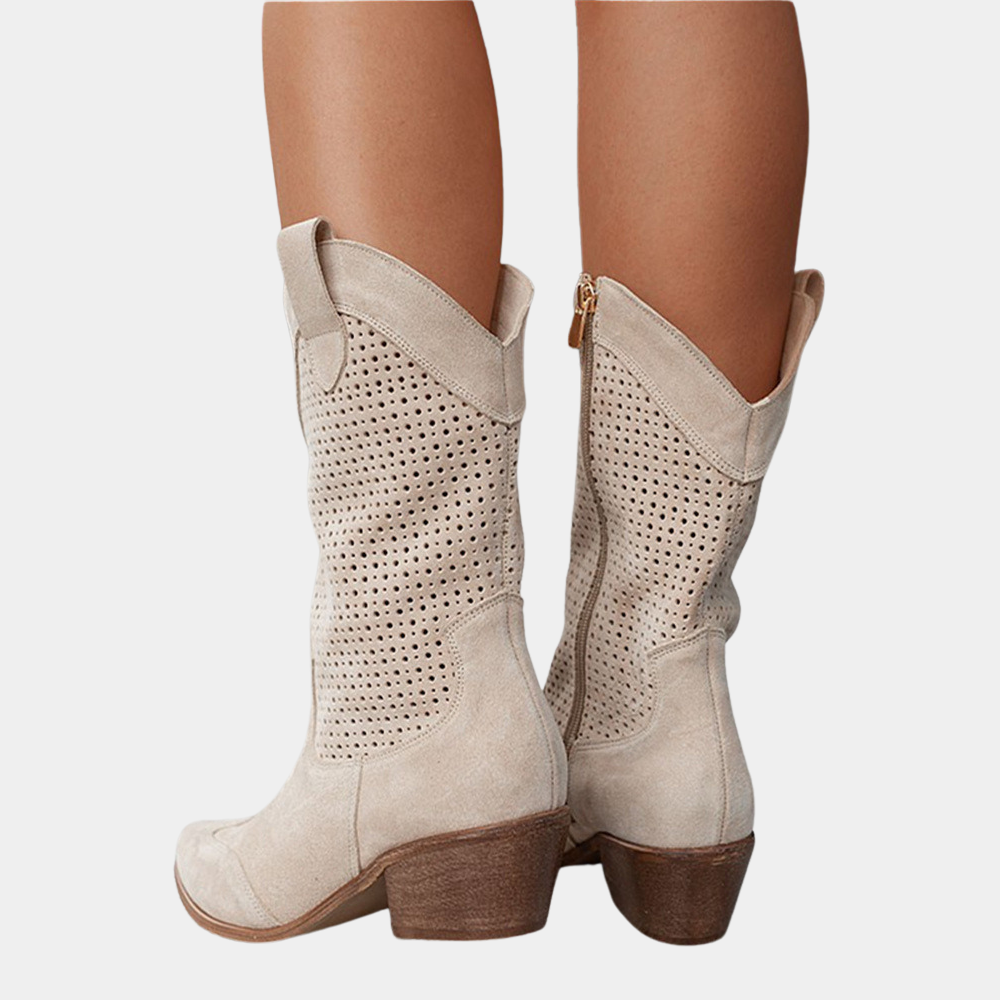 Athena - Cowboy Style Orthopedic Boots