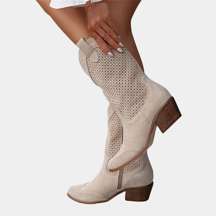 Athena - Cowboy Style Orthopedic Boots