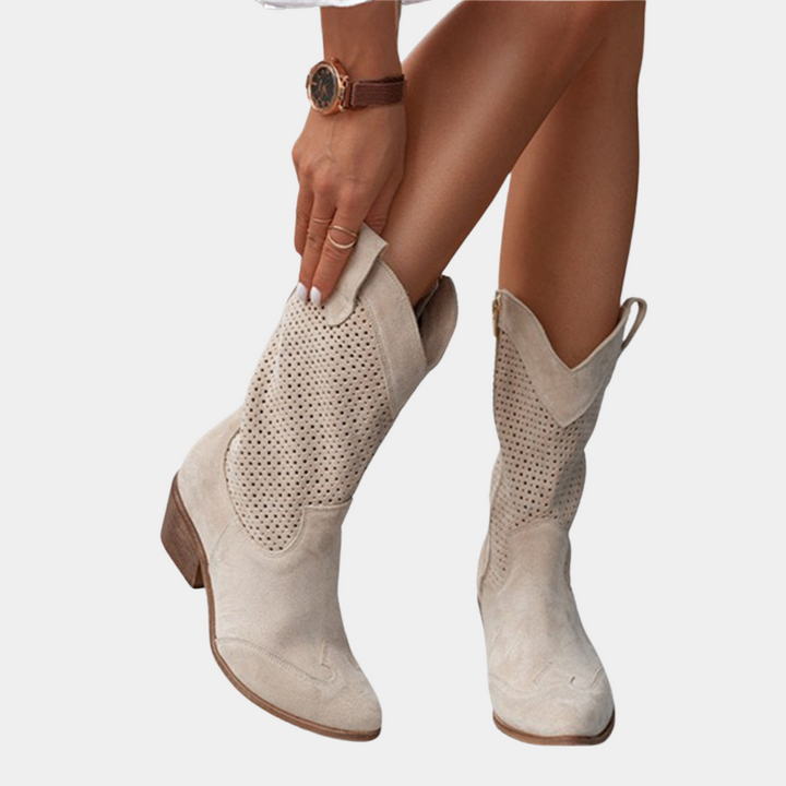 Athena - Cowboy Style Orthopedic Boots