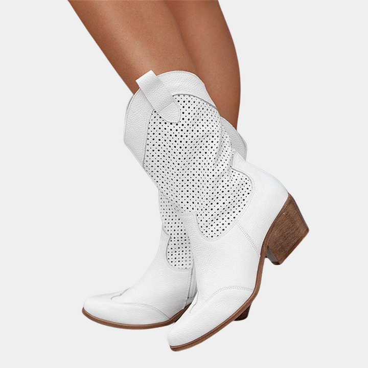 Athena - Cowboy Style Orthopedic Boots