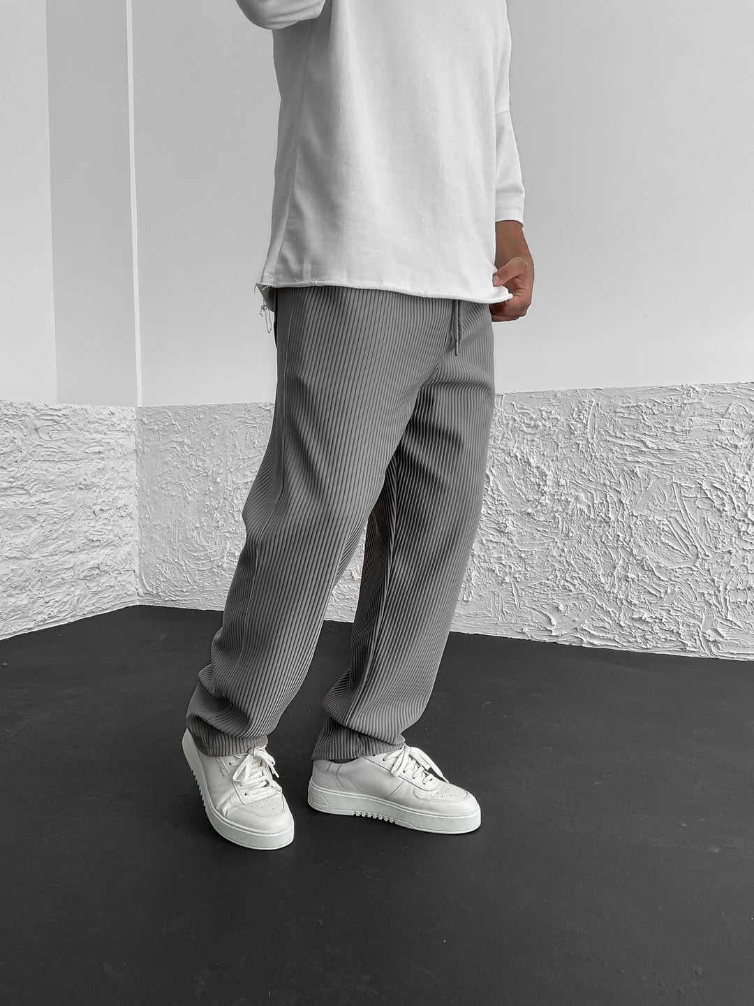 Ariel - Elegant Ribbed Pants