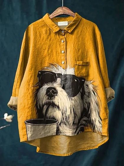 Maxie – Sunny Paws Relaxed Shirt