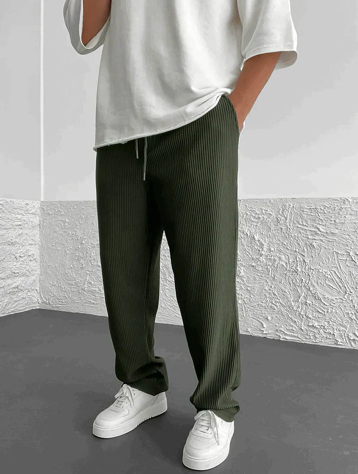 Ariel - Elegant Ribbed Pants