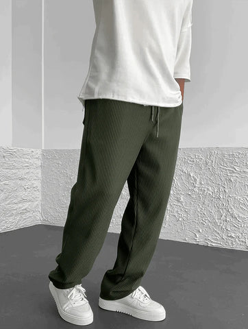 Ariel - Elegant Ribbed Pants