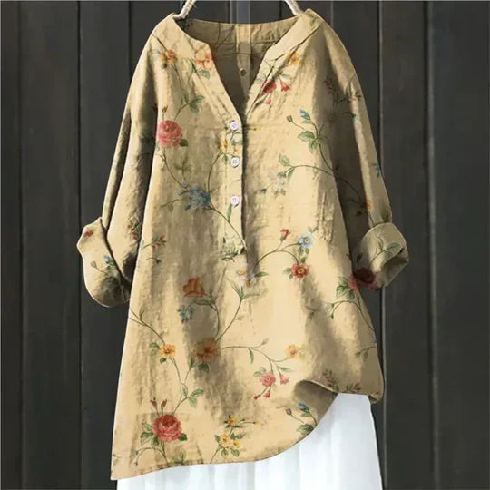 Mathilde – Blossom Breeze Shirt Blouse